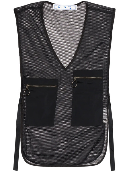  Off-white Utility Vest - Black 