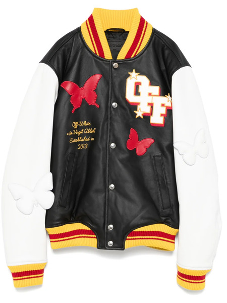  Off-white 2013 Varsity Jacket - Black 