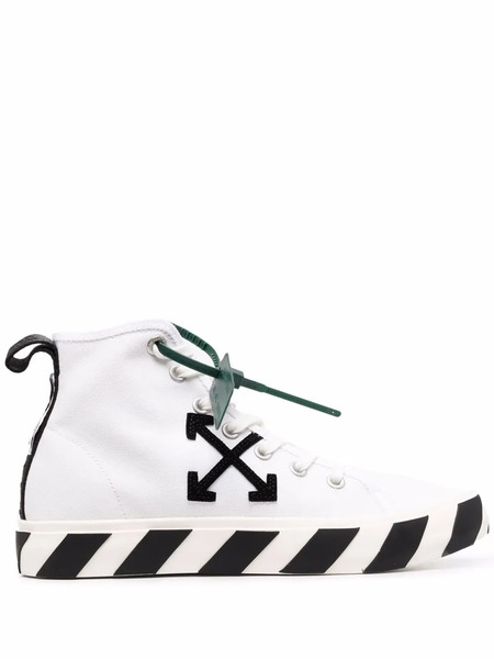  Off-white Vulcanized Mid-top Sneakers 