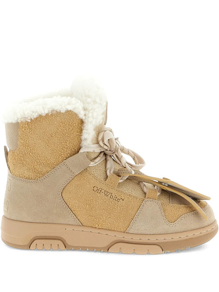  Off-white Winter Ankle Boots - Neutrals 
