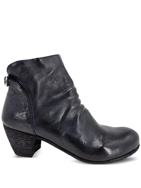  Officine Creative Chabrol 002 Leather Ankle Boots - Blue 