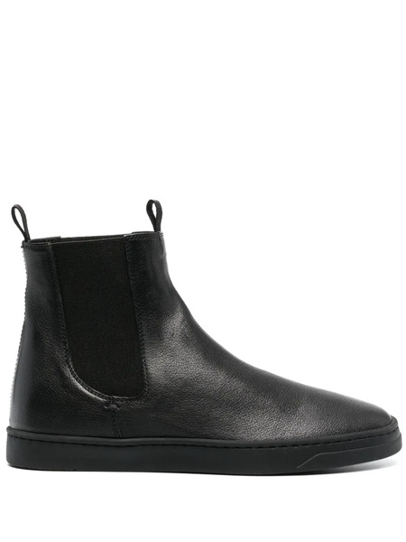  Officine Creative Leather Ankle Boots - Black 