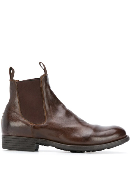  Officine Creative Leather Chelsea Boots - Brown 