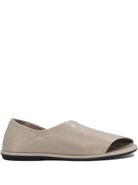  Officine Creative Leather Open-toe Pumps - Neutrals 