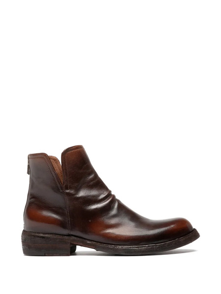  Officine Creative Legrand 169 Zip Boots - Brown 