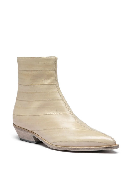  Officine Creative Noelie Dd 109 Pointed-toe Ankle Boots - Neutrals 