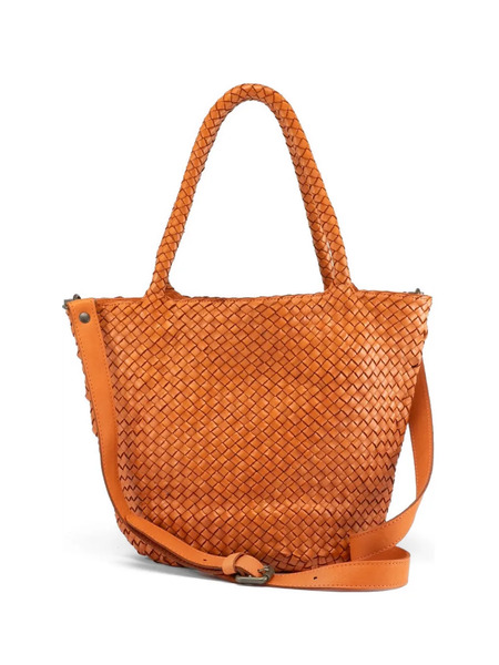  Officine Creative Oc Class 072 Woven Leather Bag - Orange 