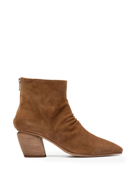  Officine Creative Severine 008 Pointed-toe Zip Boots - Brown 