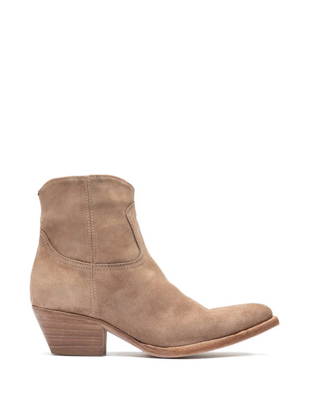  Officine Creative Wanda Side-zip Boots - Neutrals 