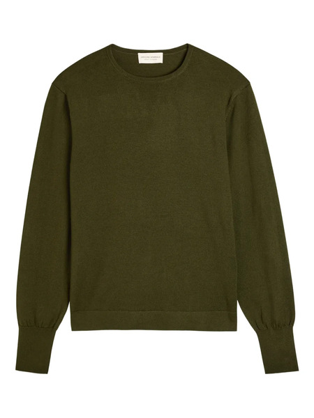  Officine Generale Crew-neck Sweater - Green 