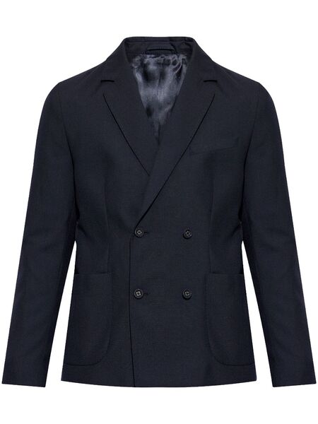  Officine Generale Double-breasted Blazer - Blue 