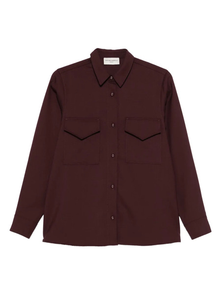  Officine Generale Double-pocket Button-down Shirt - Red 