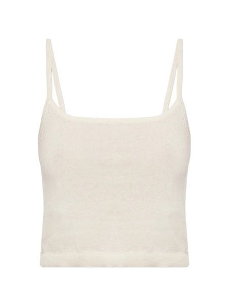  Officine Generale Eliane Square-neck Top - Neutrals 