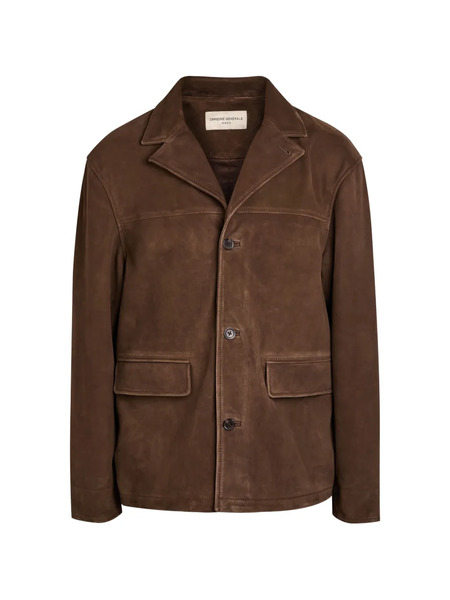  Officine Generale Erickson Pocket Button Jacket - Brown 