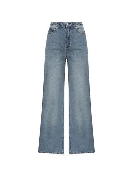  Officine Generale Flared Denim Jeans - Blue 