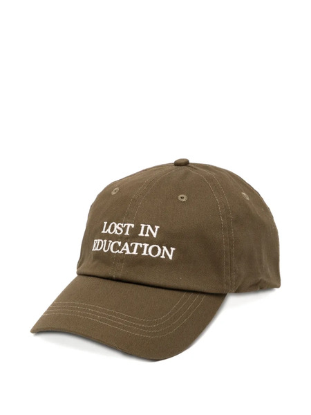  Officine Generale Logo-embroidered Cap - Green 