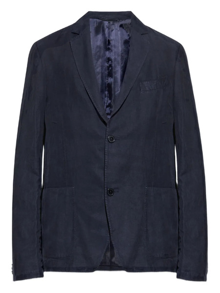  Officine Generale Single-breasted Blazer - Blue 