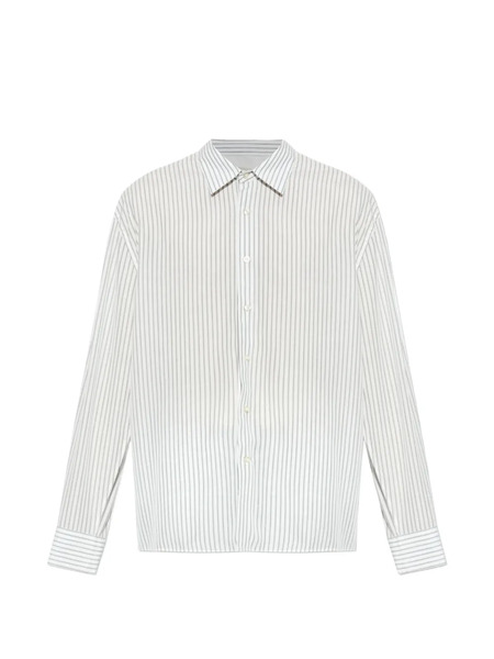  Officine Generale Stripe-pattern Shirt - Neutrals 