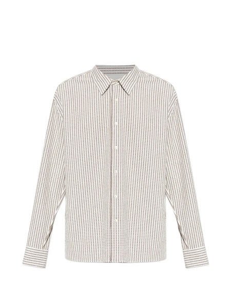  Officine Generale Striped-pattern Shirt - Neutrals 