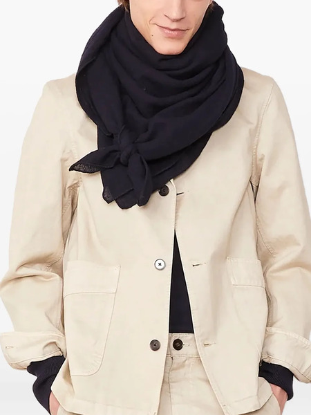 Officine Generale Wool Scarf - Blue 