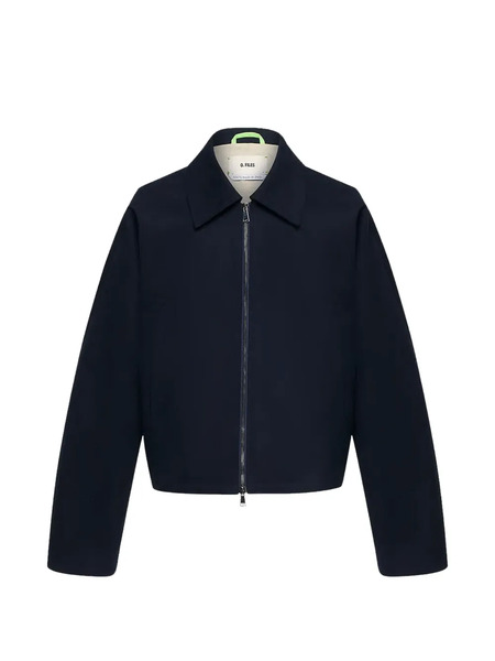  O.files Curtain 2.0 Zip-fastening Jacket - Blue 
