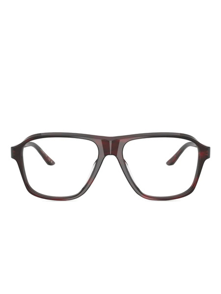  Oliver Peoples Navigator-frame Glasses - Red 