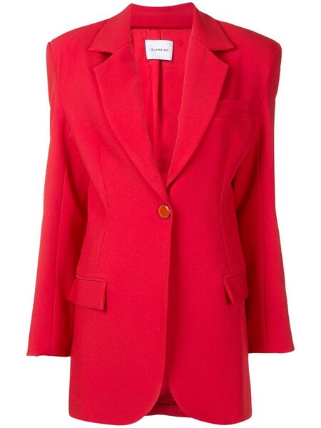  Olympiah Single-breasted Tailored Blazer 