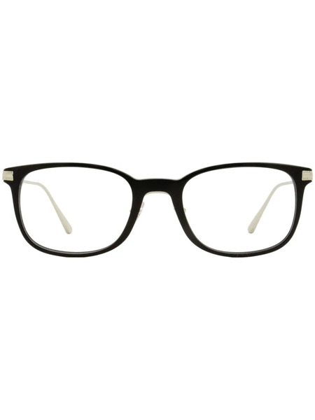  Omega Eyewear Rectangle-frame Glasses - Black 