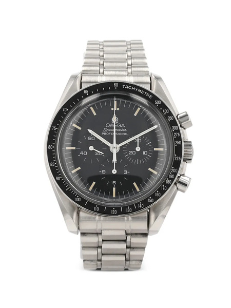  Omega 1980s Speedmaster 42mm Watch - Black 