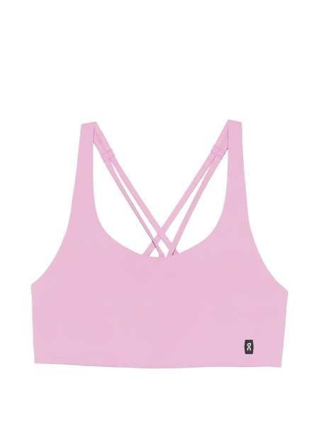  On Crossover Strap Bra - Pink 