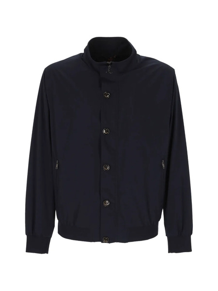  On The Bund Buttoned Jacket - Blue 