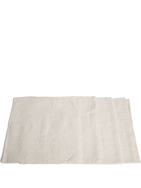  Once Milano Four Pack Linen Napkins - Neutrals 