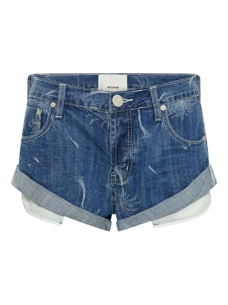  One Teaspoon Bandit Shorts - Blue 