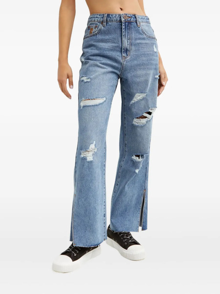  One Teaspoon Distressed Jeans - Blue 
