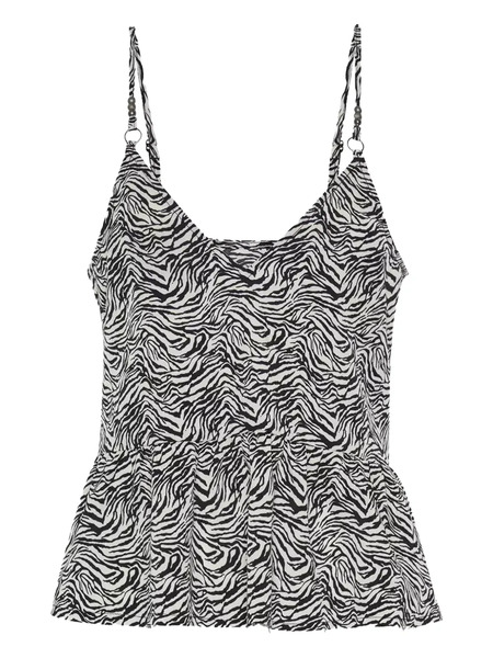  One Teaspoon Interference Runaway Blouse - White 