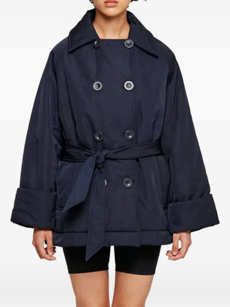  Oof Wear Button-fastening Double-breasted Jacket - Blue 