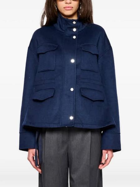  Oof Wear Button-up Jacket - Blue 
