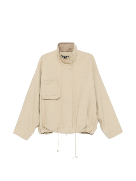  Open Yy Drawn Hooded Jacket - Purple 