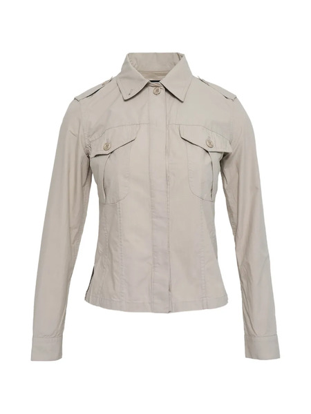  Open Yy Fitted Pocket Shirt - Neutrals 