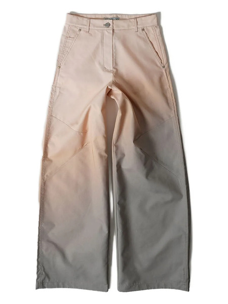  Open Yy Ombré-effect Pants - Pink 