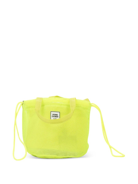  Opening Ceremony Drawstring Tote Bag - Yellow 