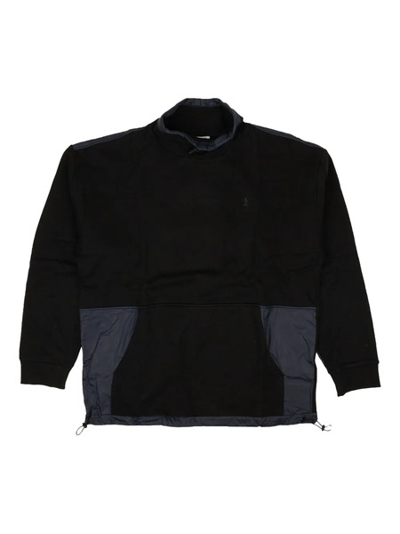  Opening Ceremony Funnel-neck Panelled Pullover - Black 