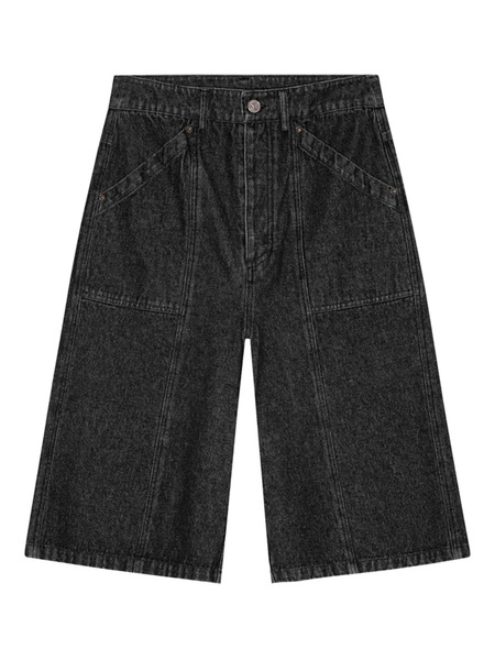  Opérasport Rowan Denim Shorts - Black 