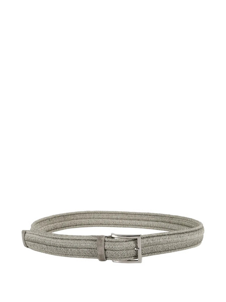  Orciani Braided Rope Belt - Grey 