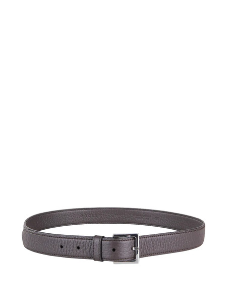  Orciani Buckled Leather Belt - Brown 