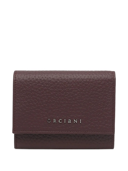  Orciani Clip Closure Soft Card Holder - Red 
