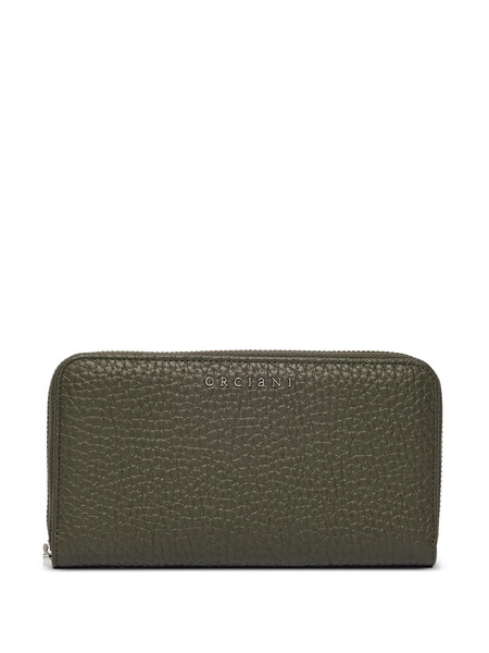  Orciani Large Zip-around Wallet - Green 