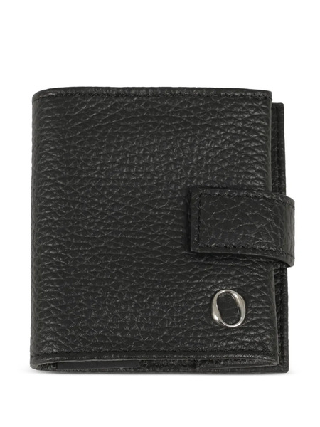  Orciani Leather Wallet - Black 