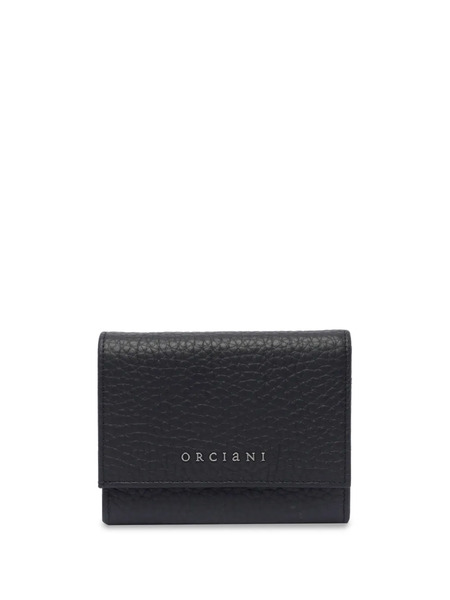  Orciani Logo-lettering Wallet - Black 