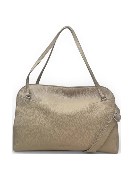  Orciani Medium Lido Soft Leather Shoulder Bag - Neutrals 